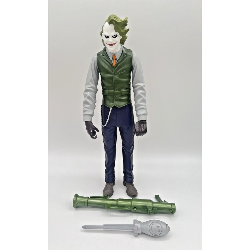 Batman Dark Knight 2008 Joker 10" Action Figure Mattel DC Comics Heath Ledger
